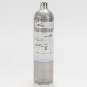 Mezcla para calibración - 2.2% de metano, 20.9% de oxígeno en nitrógeno -  Botella desechable de 110 litros