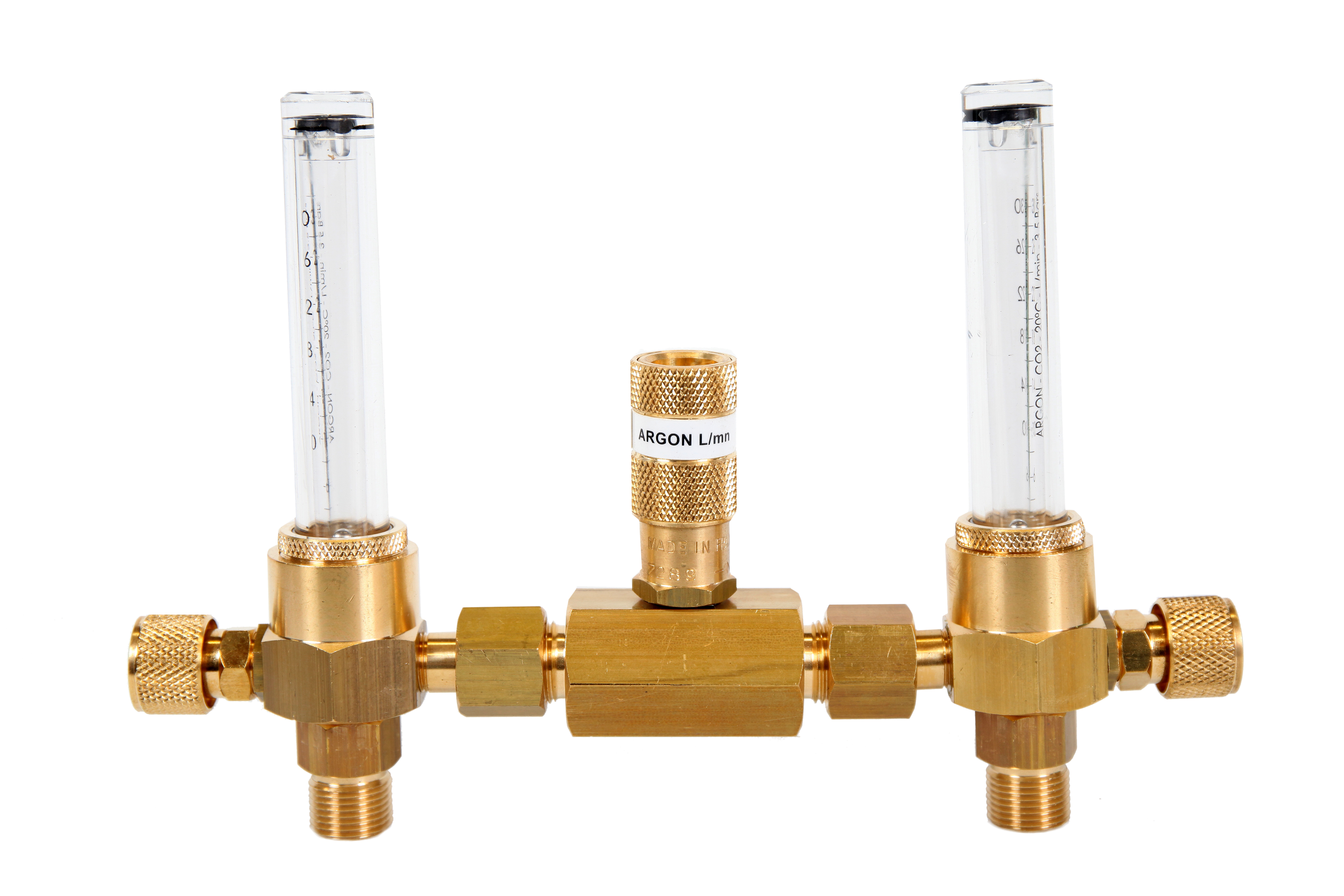 Standard Integra® cylinder purging: double flow tube assembly