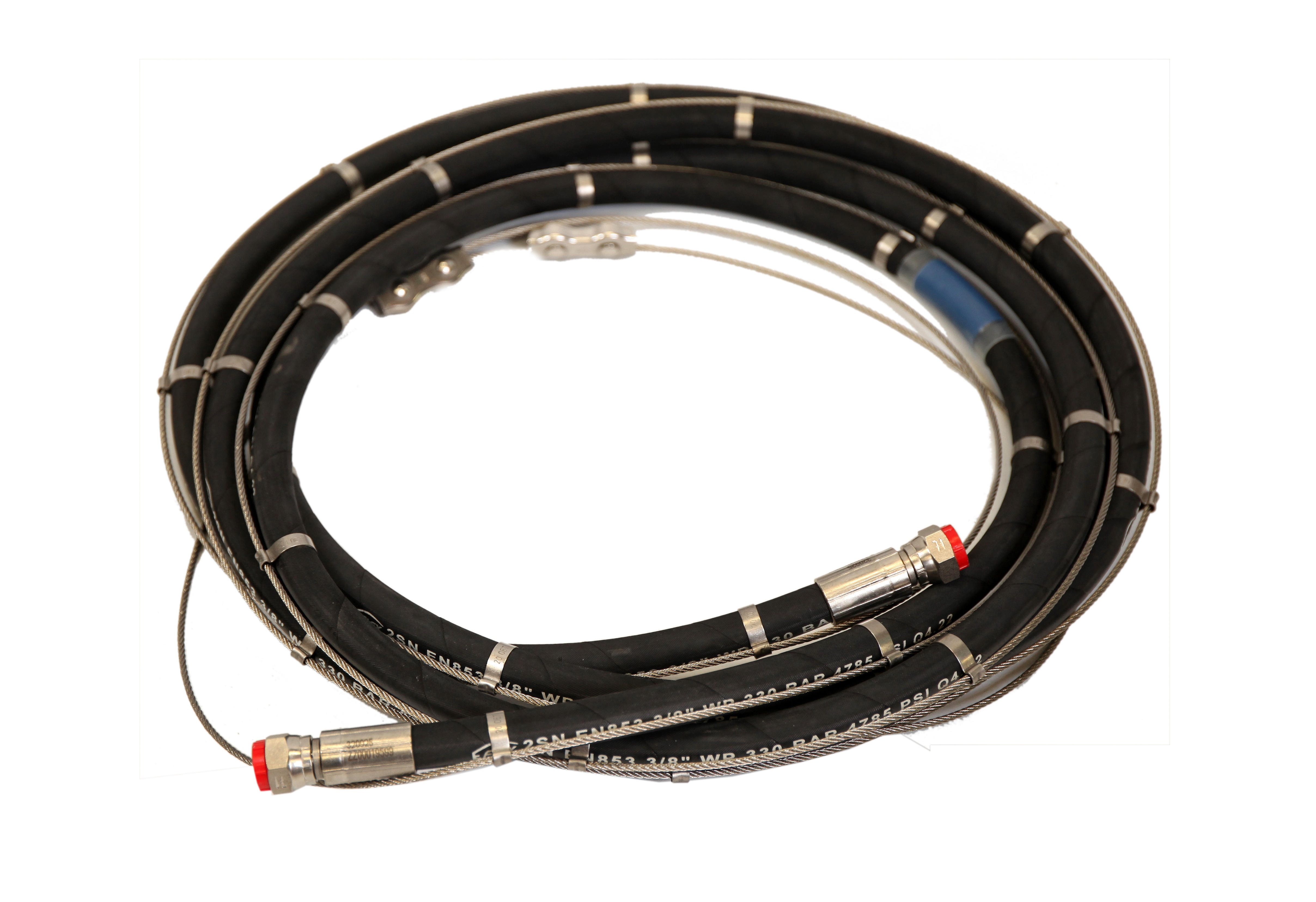5m, high pressure Nitrogen anti-whip hose