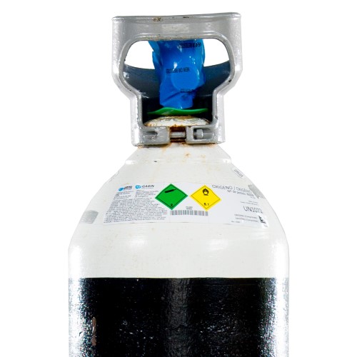 Oxígeno Industrial - Botella de Acero de 5 litros (200 bar